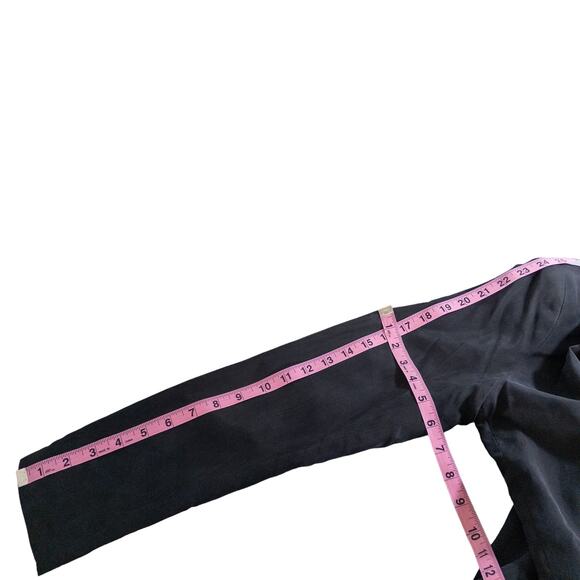 Smythe DB Tuck-In Blazer Double Breasted in Black Size 4 Super Soft Revolve - Picture 12 of 16